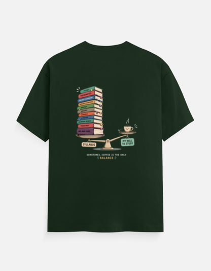 Funny Student Study Motivation - Black | Male Regular Fit T-Shirt | 180 GSM Cotton