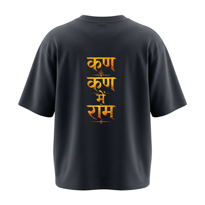 Hanuman Heart of Devotion Unisex Oversized Premium T-Shirt