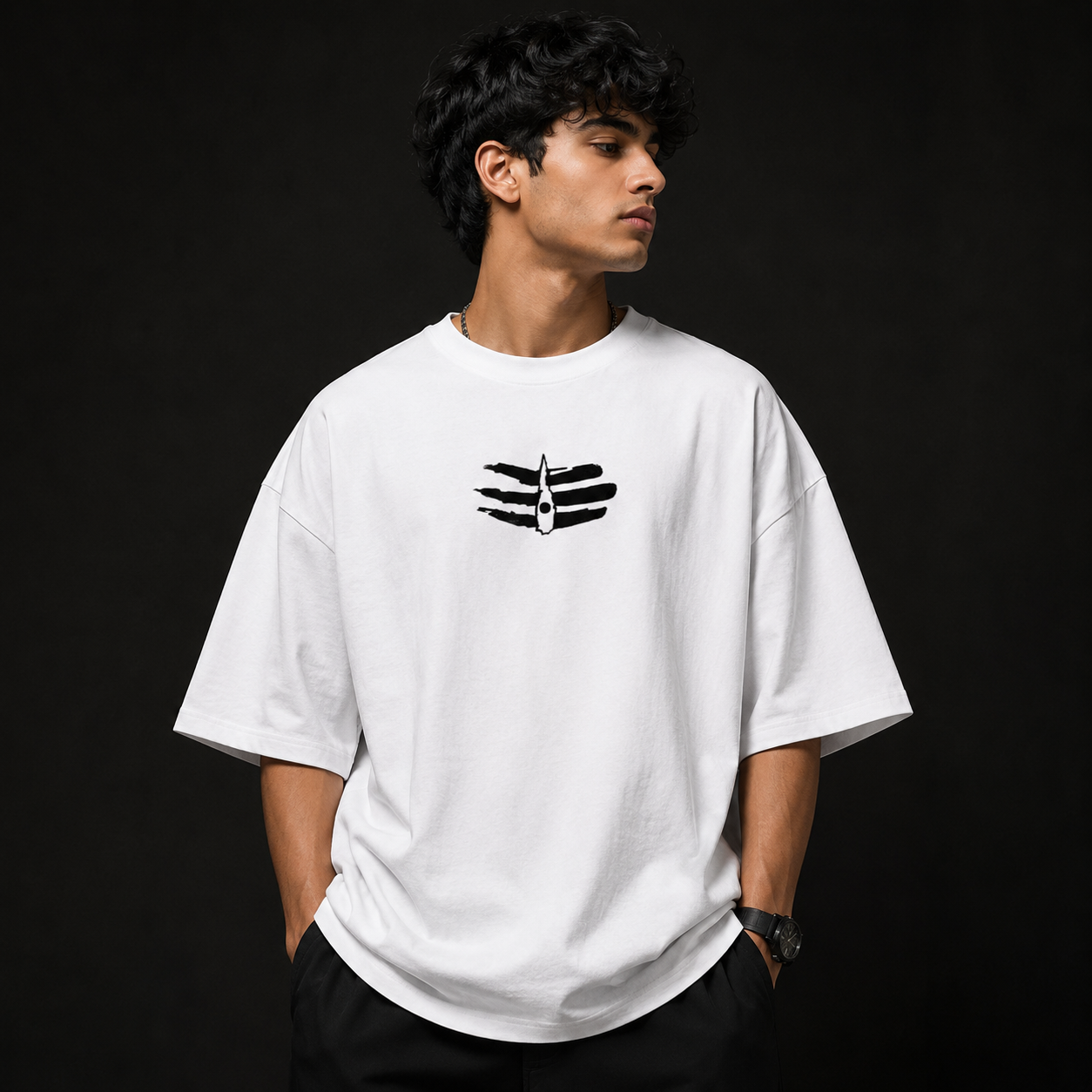 Mahadev – He Protects, Creates, Destroys Unisex Oversized Premium Tee