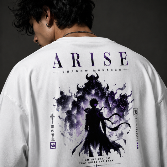 Arise Shadow Monarch Solo Leveling - Anime - Premium Oversized