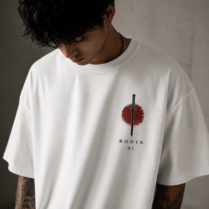 Ronin Samurai - Japanese Aesthetic Streetwear Unisex Oversized Tee