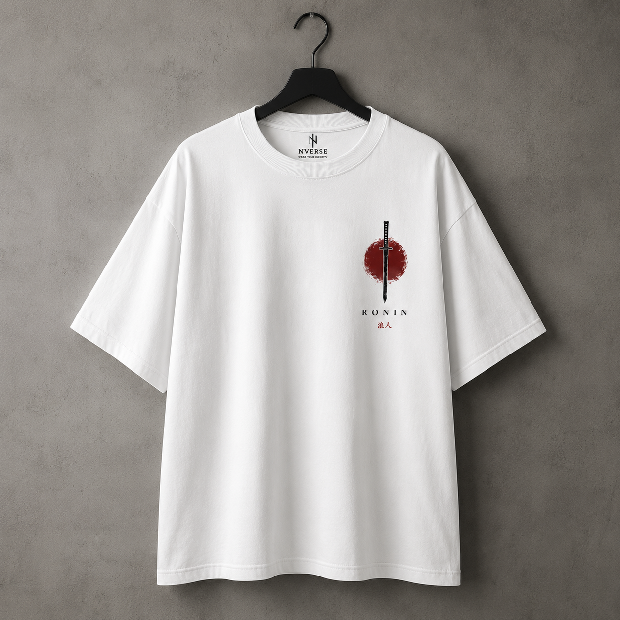 Ronin Samurai - Japanese Aesthetic Streetwear Unisex Oversized Tee