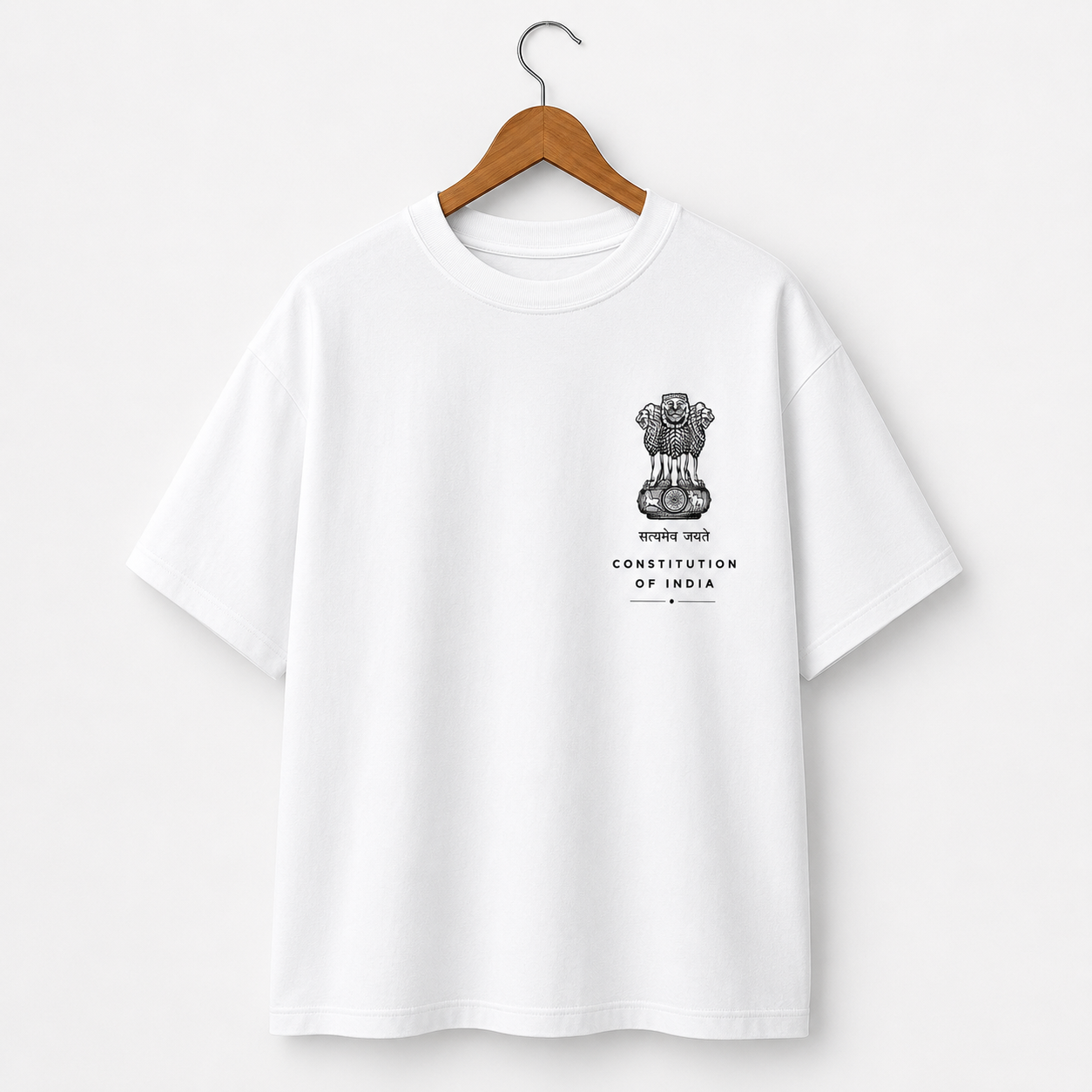 Preamble - The Constitution of India Premium Oversized Tee