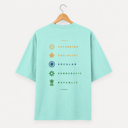 Preamble - The Constitution of India Premium Oversized Tee