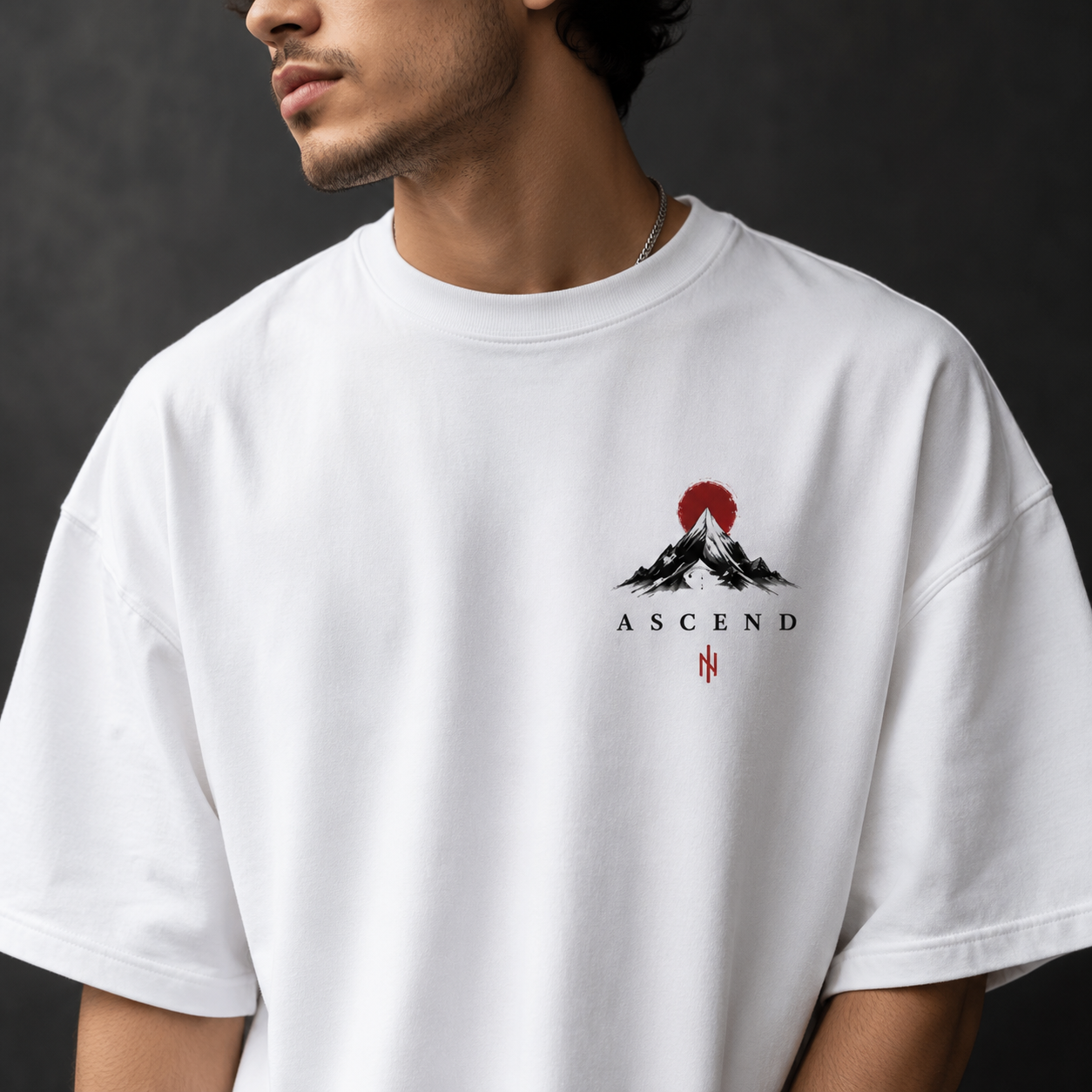 Ascend - Anime  Aesthetic Streetwear Unisex Oversized Tee