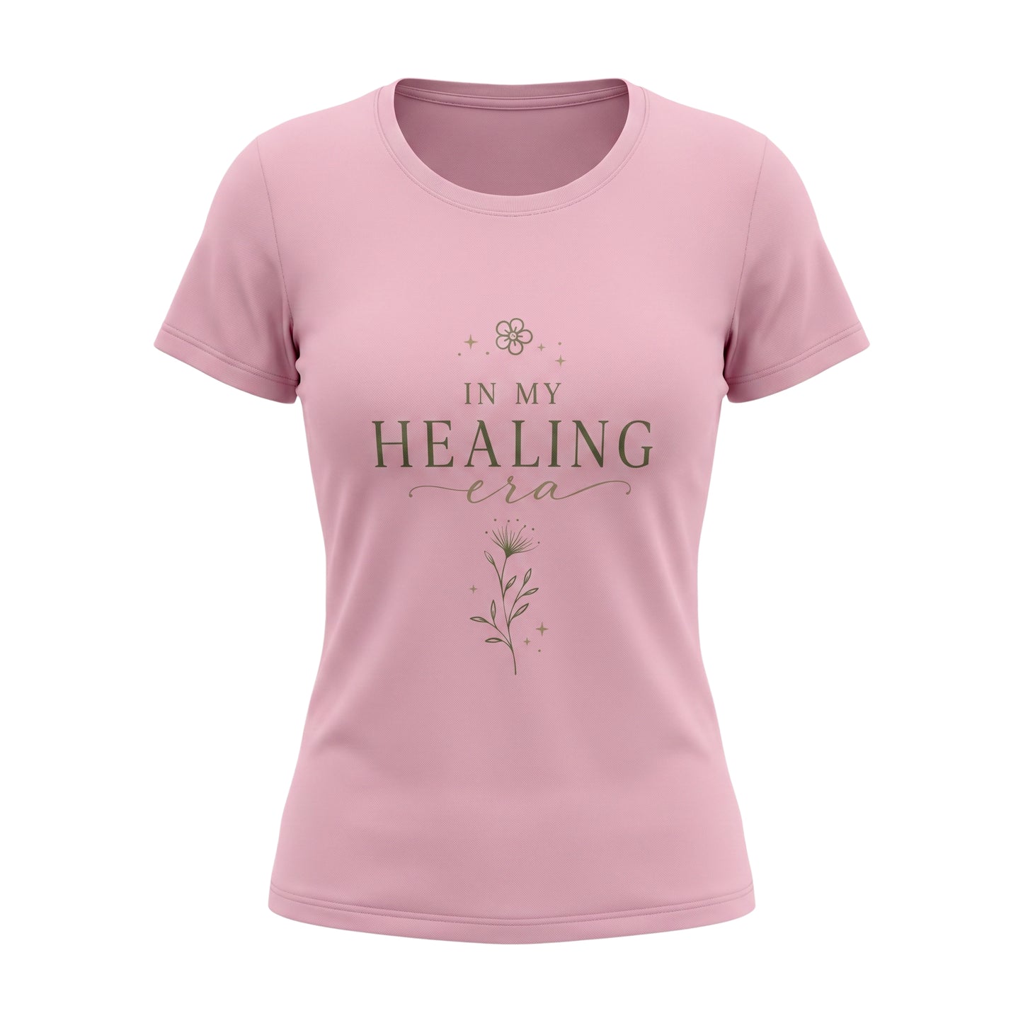In My Healing Era - Minimal Self Love | Female Regular Fit T-Shirt