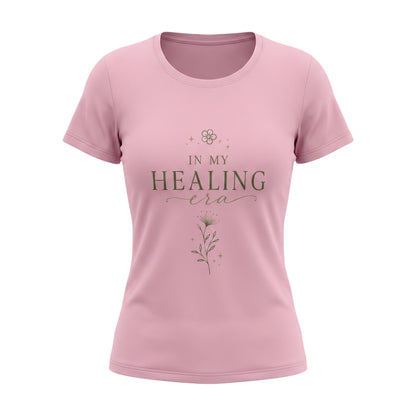 In My Healing Era - Minimal Self Love | Female Regular Fit T-Shirt