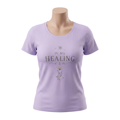 In My Healing Era - Minimal Self Love | Female Regular Fit T-Shirt