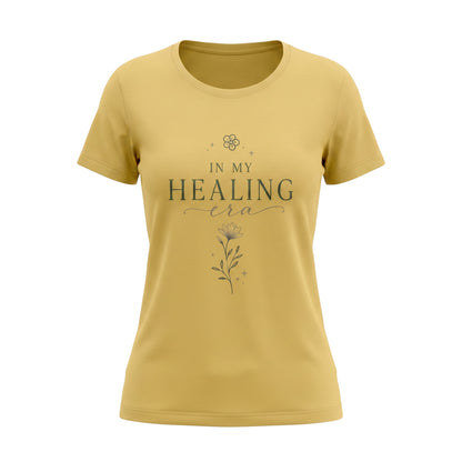 In My Healing Era - Minimal Self Love | Female Regular Fit T-Shirt