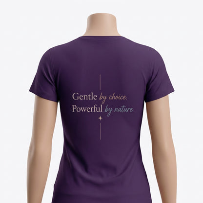 Durga Mode - Gentle by Choice, Powerful by Nature - Female Regular Fit T-Shirt
