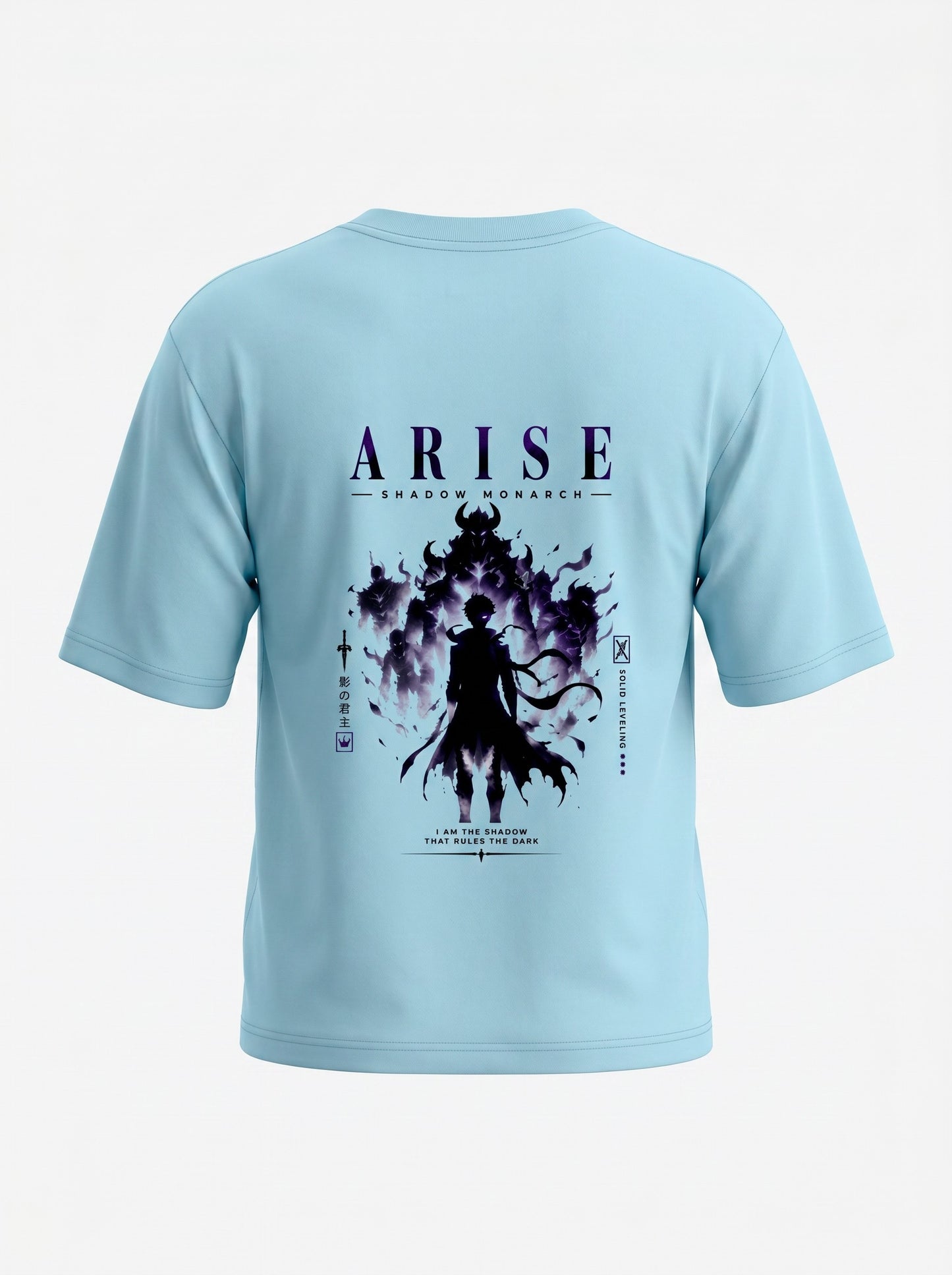 Arise Shadow Monarch Solo Leveling - Anime - Premium Oversized