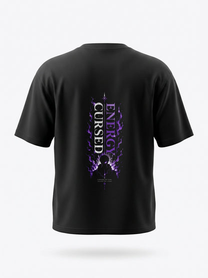 Energy Cursed - Shadow Warrior Premium Oversized Anime T-Shirt