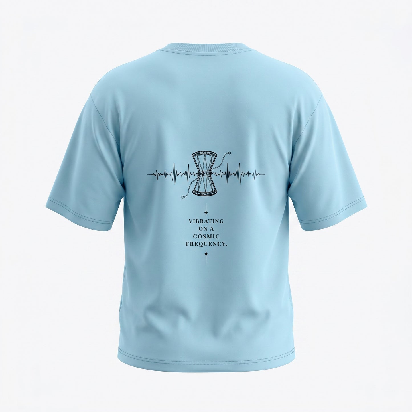 Cosmic Frequency Oversized T-Shirt | Female Oversized T-Shirt