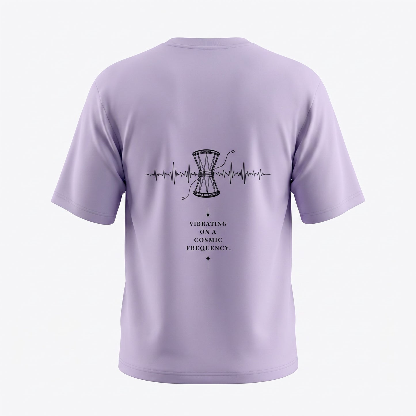 Cosmic Frequency Oversized T-Shirt | Female Oversized T-Shirt