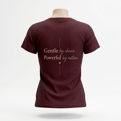 Durga Mode - Gentle by Choice, Powerful by Nature - Female Regular Fit T-Shirt