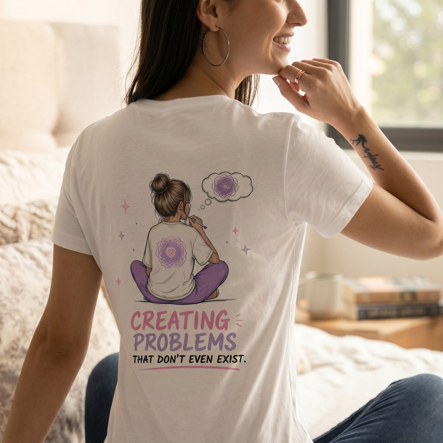 CEO of Overthinking - Funny Mental Health | Female Regular Fit T-Shirt