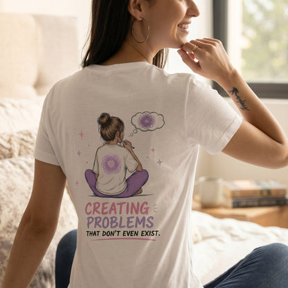 CEO of Overthinking - Funny Mental Health | Female Regular Fit T-Shirt
