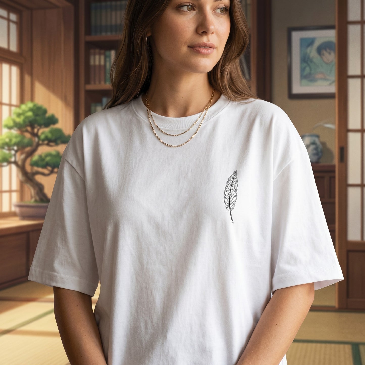 Running Away From My Responsibilities - Titan Inspired | Female Oversized T-Shirt