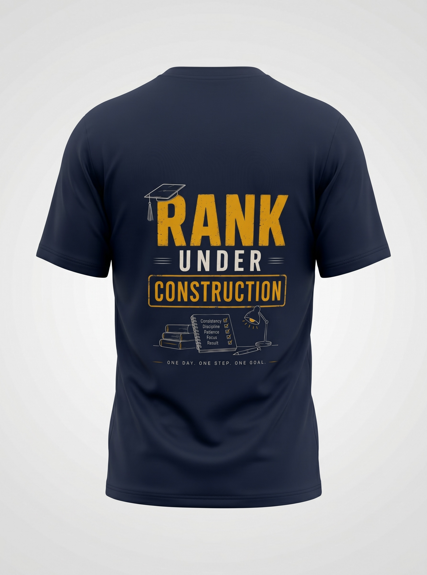 Rank Under Construction | Female Regular Fit T-Shirt | 180 GSM Cotton